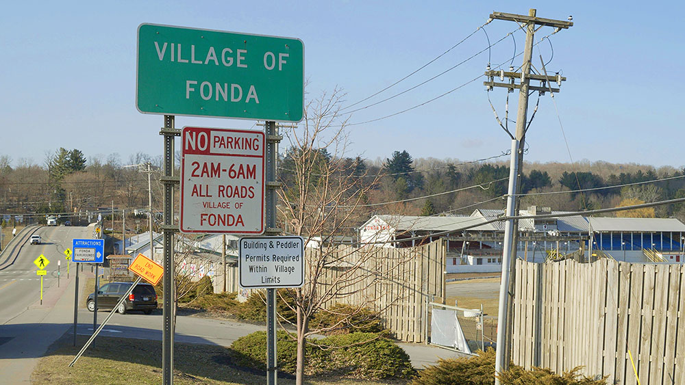Village of Fonda, NY in Henry Fonda for President