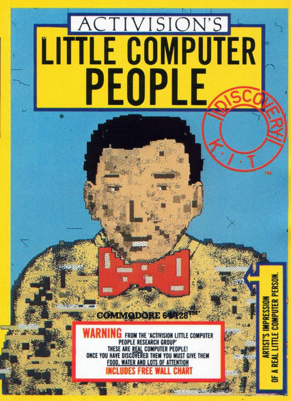 Little Computer People Box Art Little Computer People Box Art